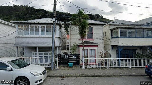Street view of 82A Tinakori Road
