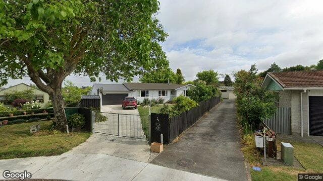 Street view of 24 Christie Crescent