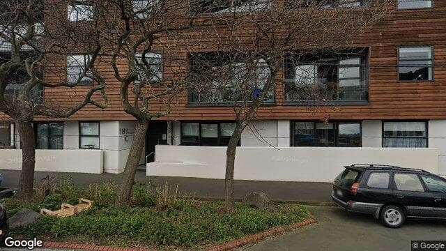 Street view of 312/181 Tasman Street