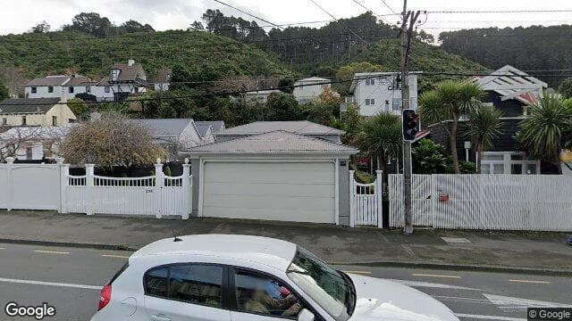 Street view of 236 Tinakori Road