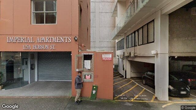 Street view of 1A/125A Hobson Street