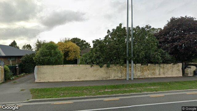 Street view of 38 Russley Road